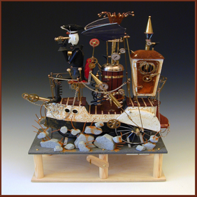 Steampunk Flying Dutchman
by Keith Newstead